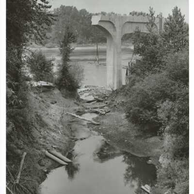 Abernethy Creek before Construction of Drain, #2.