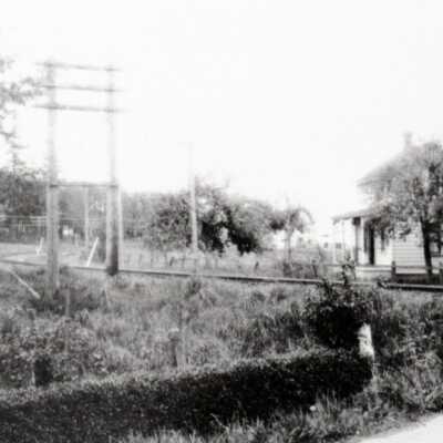 Canemah Oregon Railroad Crossing 1900-1909