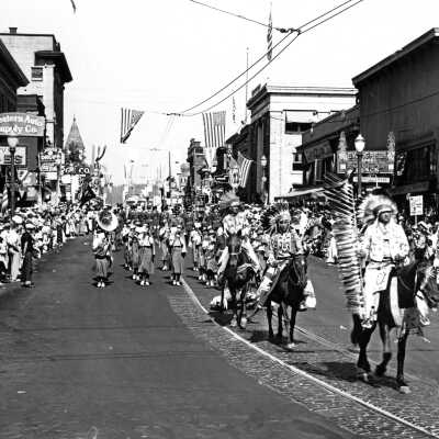 Oregon City Territorial Days Parade 1937