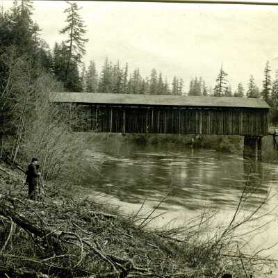 Wrights Bridge over Molalla River.