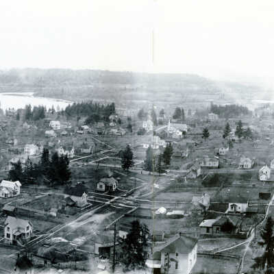 Oregon City 1896 - From the bluff