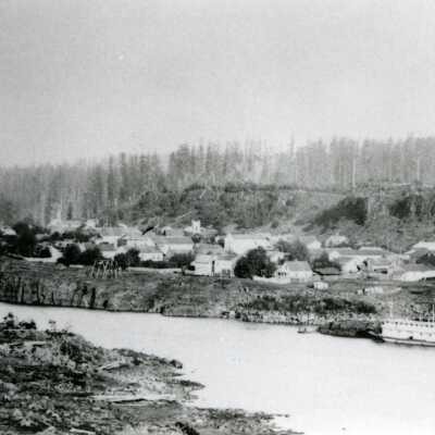 Oregon City from West Linn, View #2