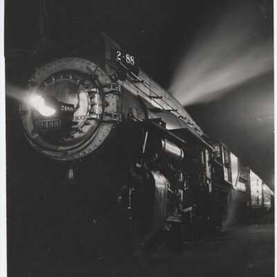 Locomotive 2488 at Night 1942