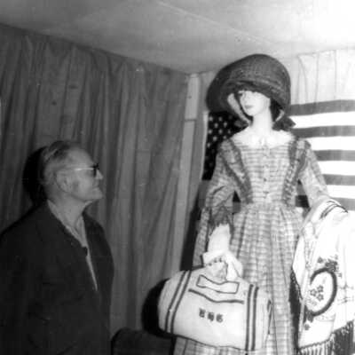 Clackamas County Fair, 1976.  Mannequins at the Fair: Copyright: Clackamas County Historical Society; Origsize: 4x6; Origformat: Print-Photographic