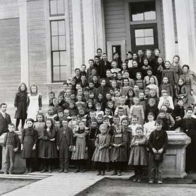 Milwaukee School Group Photo, 1900-1901