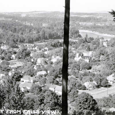Oregon City - Viewed from Falls View