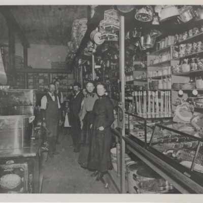 Bellomy and Busch Interior 1899 - 802 Main Street