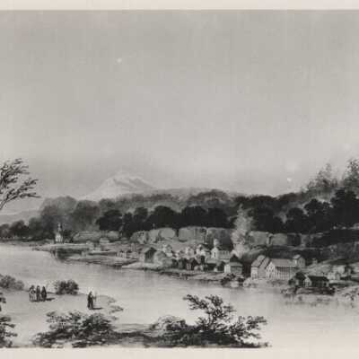 Oregon City by Henry Warre