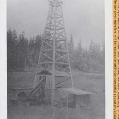 Carver Oil and Gas Well 1910