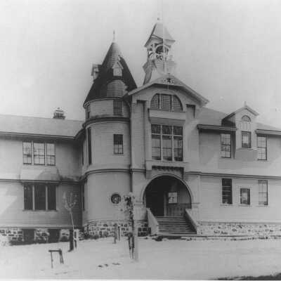 Barclay School 1909 - Oregon City, Oregon