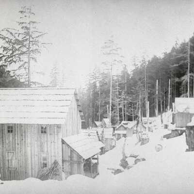 Ogle Mountain Gold Mine Camp