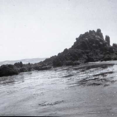Rocks in Ocean.