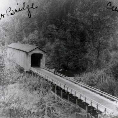 Baker Covered Bridge - Over Clackamas River at Carver, OR