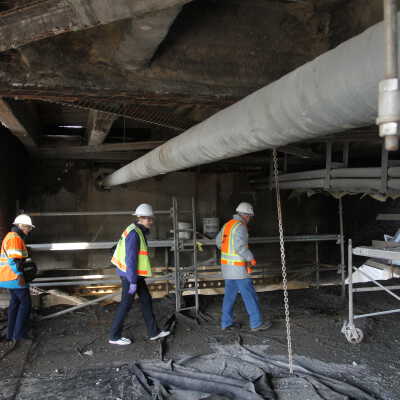Oregon City Arch Bridge Restoration 2011