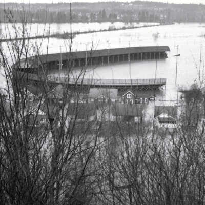 1943 Flood - Kelly Field - Oregon City