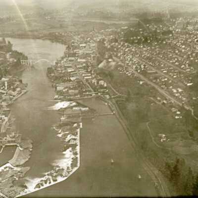 Aerial View #3, O.C./W.Linn, 1922: Origformat: Print-Photographic