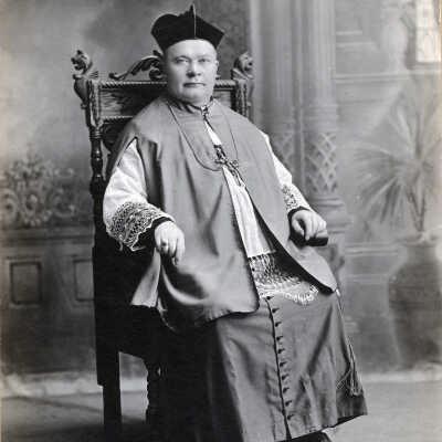 Father Hillebrand of St. John's Catholic Church - 1902