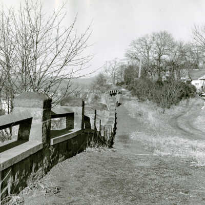 Oregon City 1955 - Promenade Before Improvements