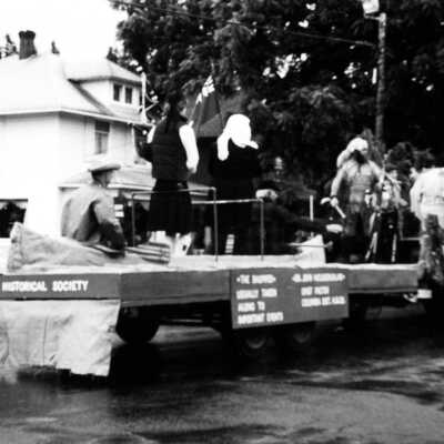 Oregon City Territorial Days 1979 - Clackamas County Historical Society Mcloughlin's Float.