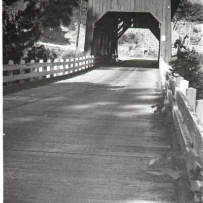 Dicky Prairie (Shady Dell) Covered Bridge over Molalla River