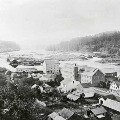 O.C. from Bluff, 1867.: Copyright: None; Origsize: 8" x 10"; Origformat: Print-Photographic