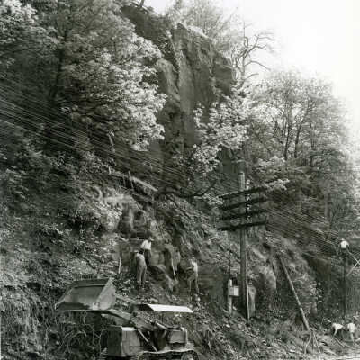 Oregon City Elevator Construction 1954