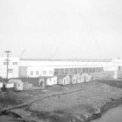 Oregon Shipyard, 1947.: Copyright: None; Origsize: 2"x4"; Origformat: Print-Photographic