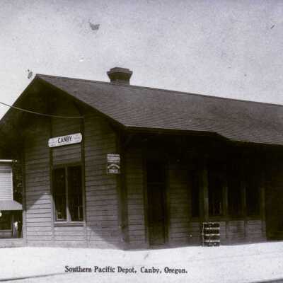 Canby 1908 - Southern Pacific Train Depot