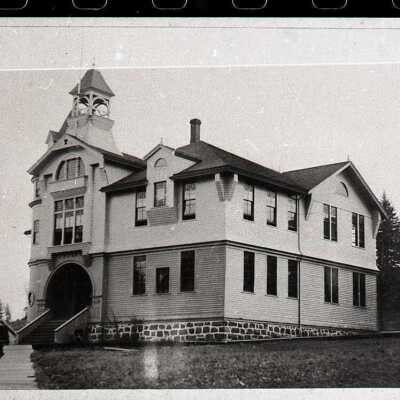 Barclay School 1890 Oregon City, Oregon