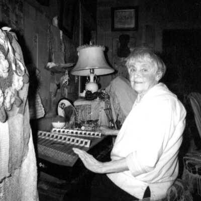 Ida Dibble and her Zither: Copyright: Clackamas County Historical Society; Origsize: 3x3; Origformat: Print-Photographic