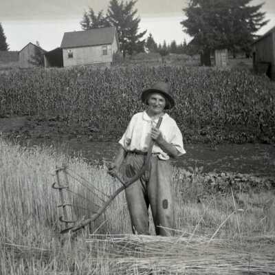 Cradling Grain #1