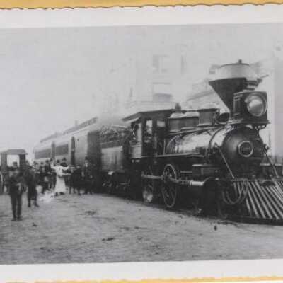 Oswego Railroad to Portland 1895