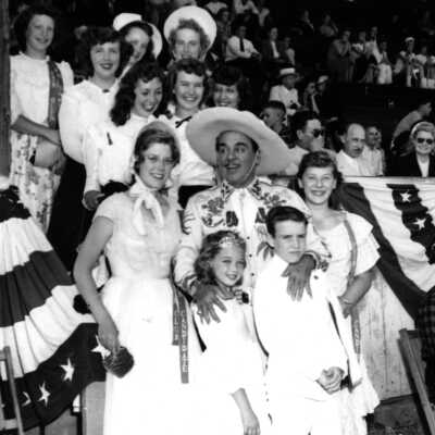 Territorial Days c. 1950's - Oregon City - Leo Carrillo (Pancho of Cisco Kid)