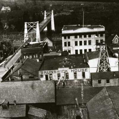 Oregon City 1912 - from 7th Street on the Bluff