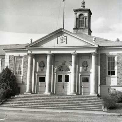 Oswego School, District #47, Entrance View.