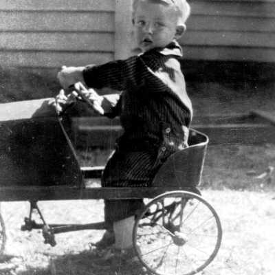 David Bixby, age 2, 1925.: Copyright: None; Origsize: 4" x 6"; Origformat: Print-Photographic