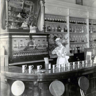 Howell & Jones Drug Store and Soda Fountain.