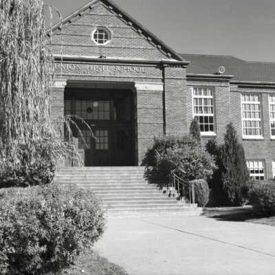 Sandy Union High School Newer Entrance, District #2.