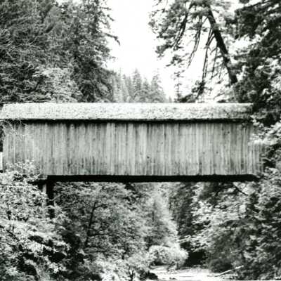 Trout Creek Bridge over the Molalla River.