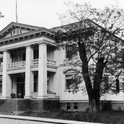 O.C. Elks Building, 1920s.: Origsize: 3" x 4"; Origformat: Print-Photographic