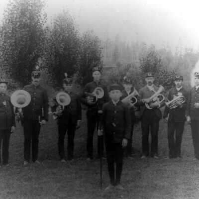 Oregon City Band 1890 - Court House Lawn