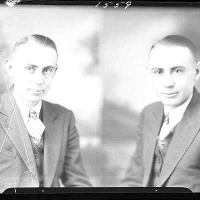 Photograph of a man for W.W. Smith - March 1930 - Negative
