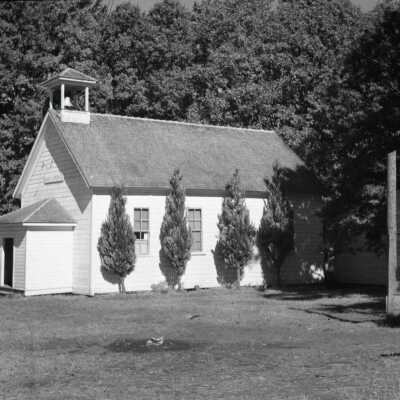 Oak Lawn School, District #22, Side-front View.