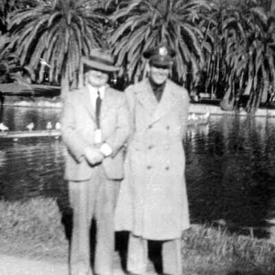 Hugh and David Bixby.: Copyright: None; Origsize: 4" x 6"; Origformat: Print-Photographic