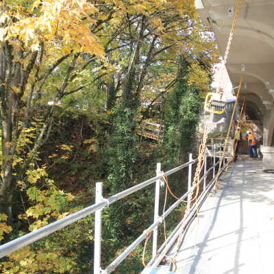 Oregon City Arch Bridge Restoration 2011
