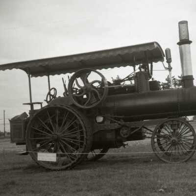 Threshing Steam Engine #4, at Clackamas County Fair