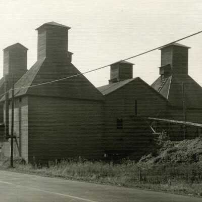 Hop Dryer near Oregon City, Oregon.