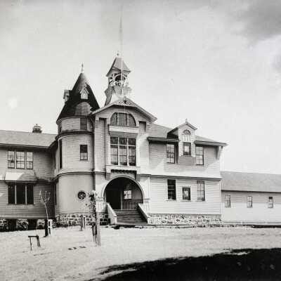 Barclay School 1909 - Oregon City, Oregon