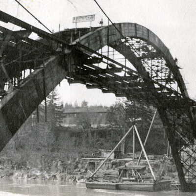 Construction of Arch Bridge, #4.