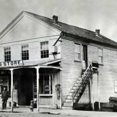 Farmer's Store: Copyright: Clackamas County Historical Society; Origsize: 5x7; Origformat: Other